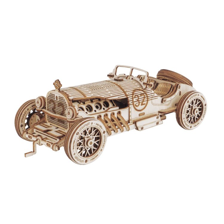 Grand Prix Car Scale Model 3D Wooden Puzzle - DIYative™