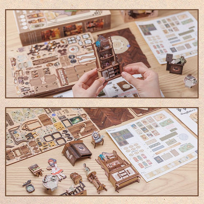 Grandfather's Antique Store DIY Book Nook Kit - DIYative™