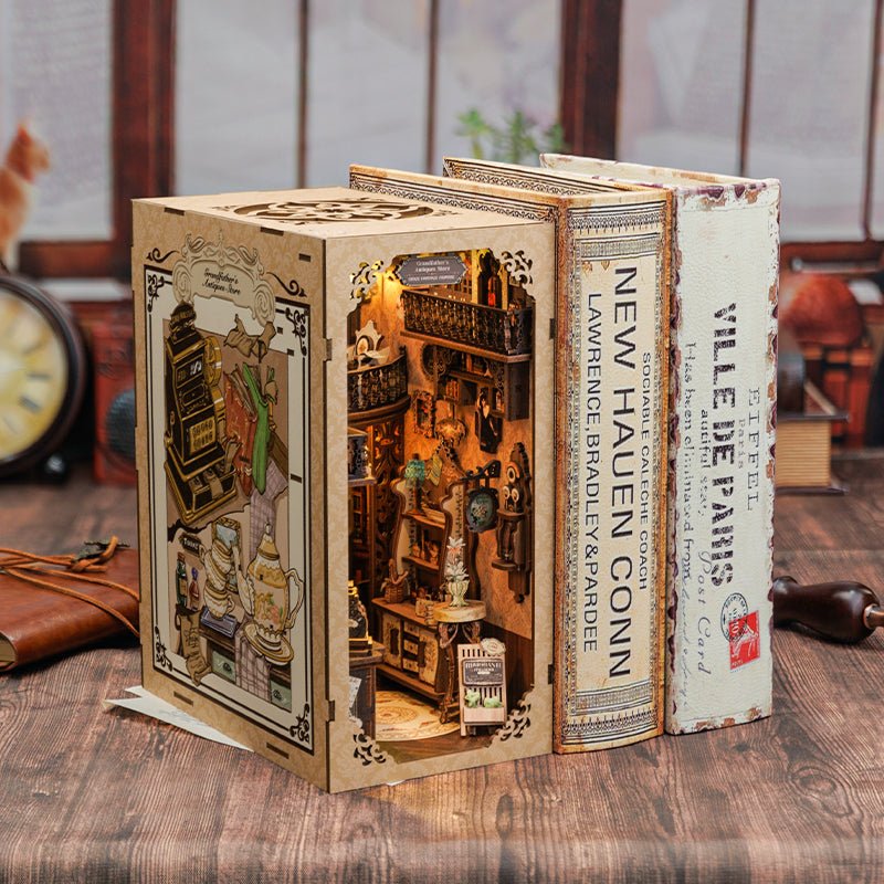 Grandfather's Antique Store DIY Book Nook Kit - DIYative™