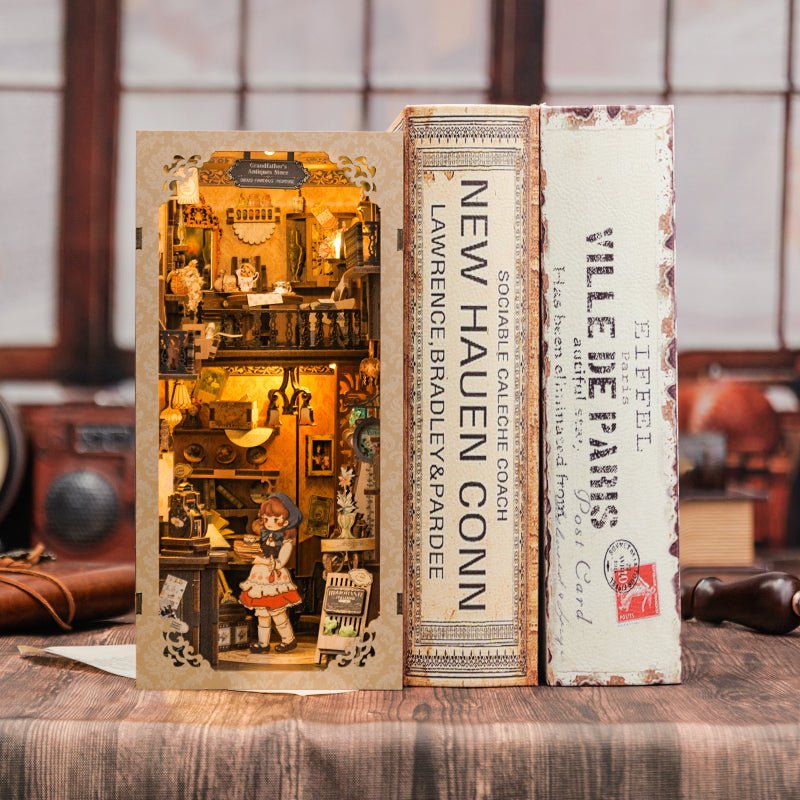 Grandfather's Antique Store DIY Book Nook Kit - DIYative™