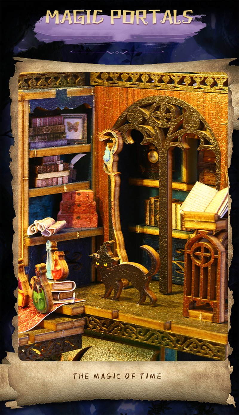 Magic Market DIY 3D Wooden Book Nook