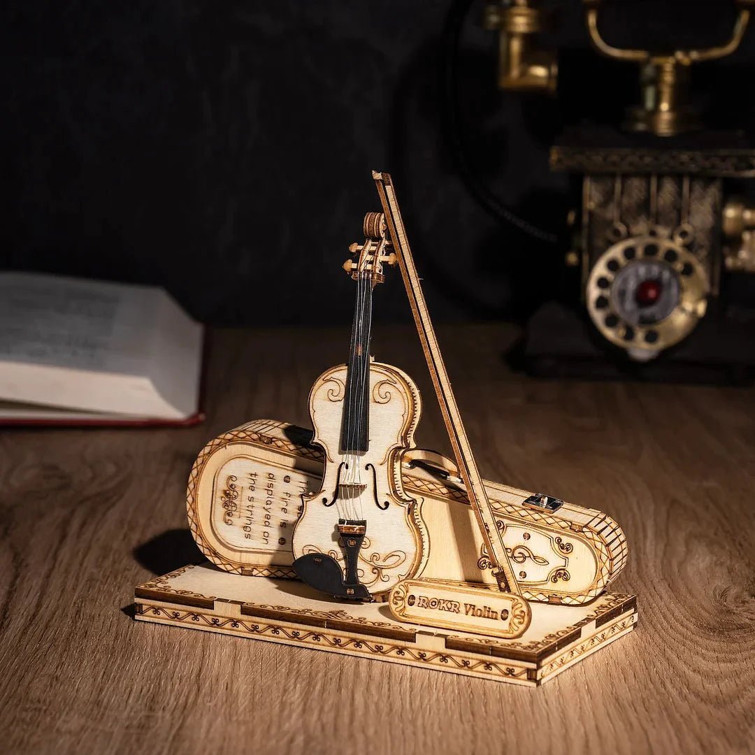 Magic Piano Mechanical Music Box 3D Wooden Puzzle - DIYative™