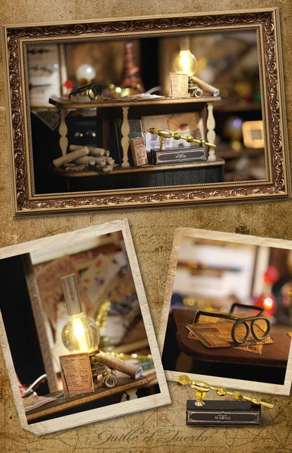 Magic Wand Shop Miniature Book Nook Kit - DIYative™