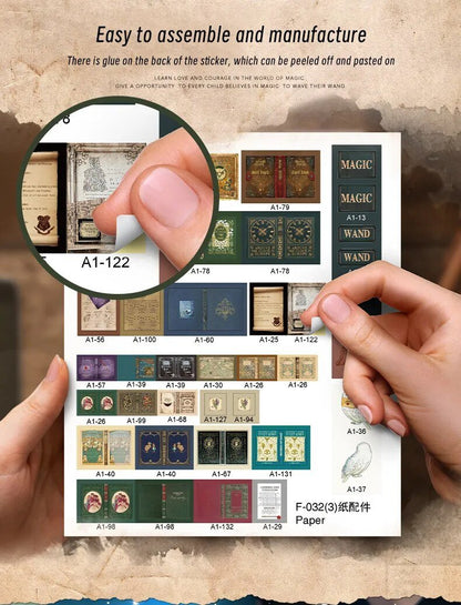 Magic Wand Shop Miniature Book Nook Kit - DIYative™