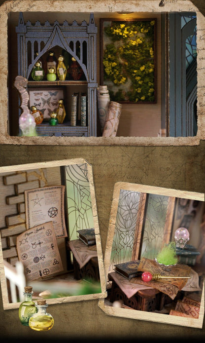 Magic Workshop Ruins Miniature Book Nook Kit - DIYative™