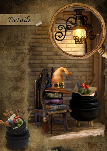 Magic Workshop Ruins Miniature Book Nook Kit - DIYative™