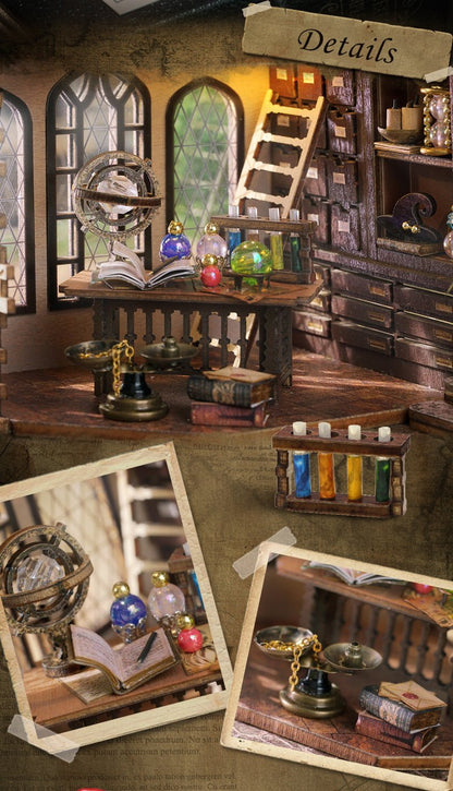 Magic Workshop Ruins Miniature Book Nook Kit - DIYative™