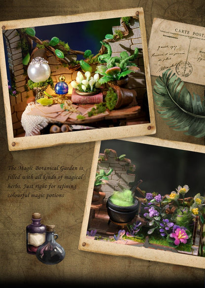 Magic Workshop Ruins Miniature Book Nook Kit - DIYative™