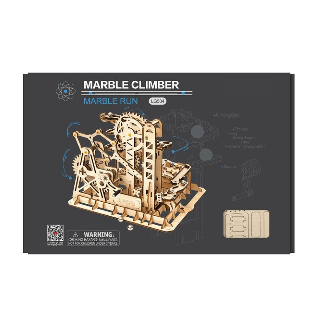 Marble Climber Fortress Marble Run MR-2 3D Wooden Puzzle - DIYative™