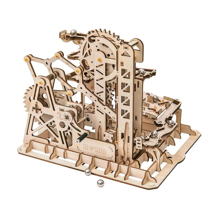 Marble Climber Fortress Marble Run MR-2 3D Wooden Puzzle - DIYative™