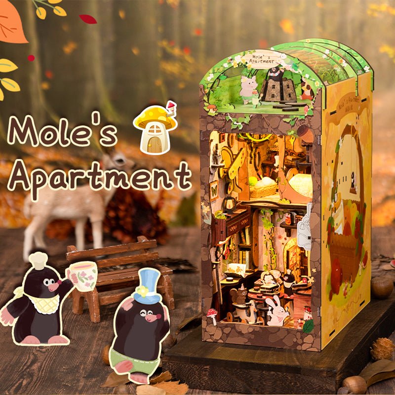 Mole's Apartment DIY Book Nook Kit - DIYative™