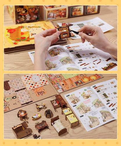 Mole's Apartment DIY Book Nook Kit - DIYative™