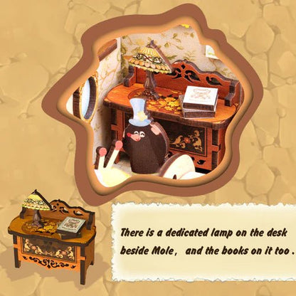 Mole's Apartment DIY Book Nook Kit - DIYative™