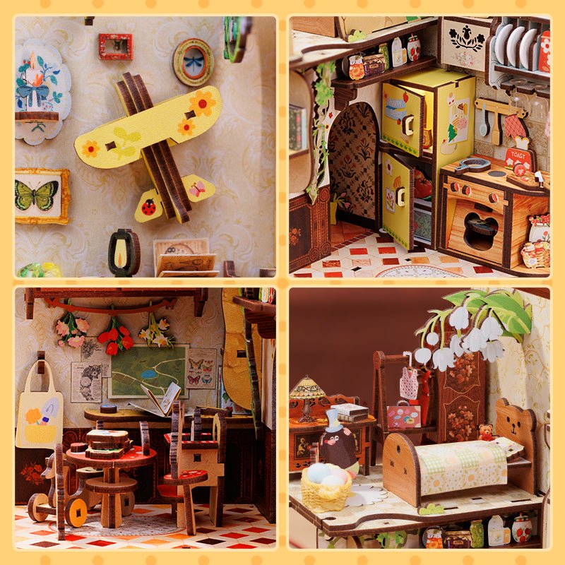 Mole's Apartment DIY Book Nook Kit - DIYative™