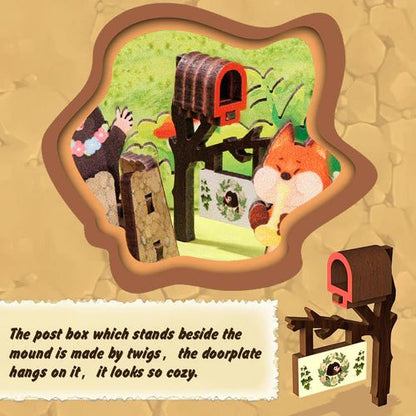 Mole's Apartment DIY Book Nook Kit - DIYative™