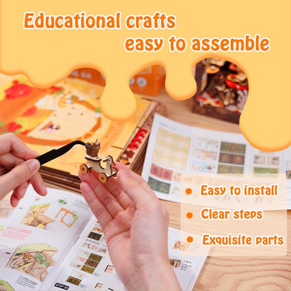 Mole's Apartment DIY Book Nook Kit - DIYative™