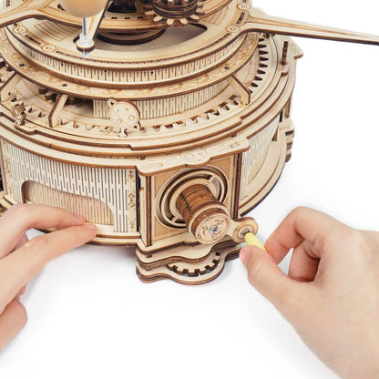 Orerry Mechanical Planetory Trajectory 3D Wooden Puzzle - DIYative™