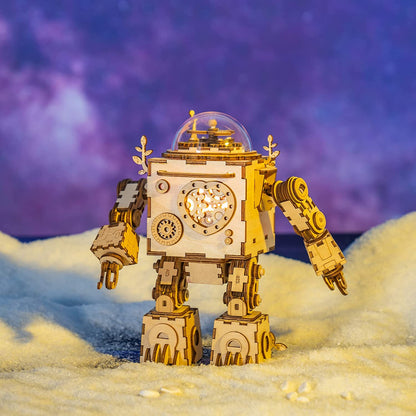 Orpheus Steampunk DIY Music Box 3D Puzzle - DIYative™