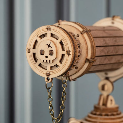 Pirate Monocular Telescope 3D Wooden Puzzle - DIYative™
