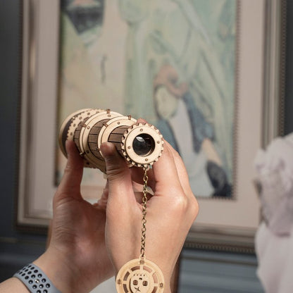 Pirate Monocular Telescope 3D Wooden Puzzle - DIYative™