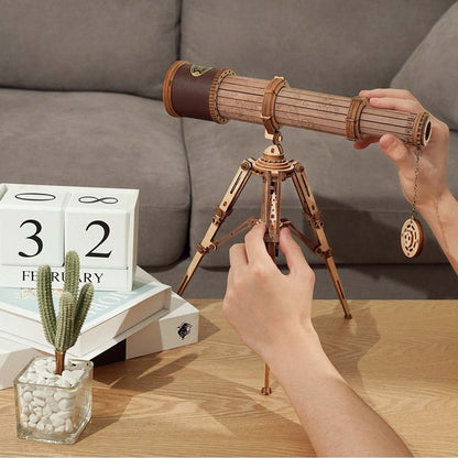Pirate Monocular Telescope 3D Wooden Puzzle - DIYative™
