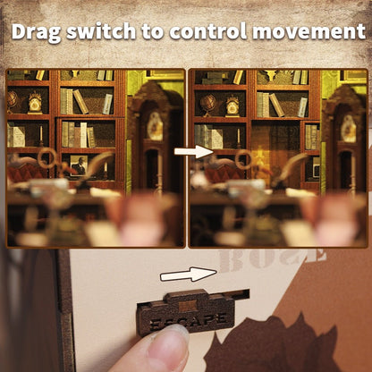 Rose Detective Agency Book Nook Kit (Sherlock Holmes Inspired) - DIYative™