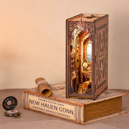 Sailing Memory DIY Book Nook 3D Wooden Puzzle - DIYative™