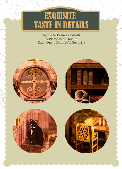 Scholar's Dream DIY Book Nook Kit - DIYative™