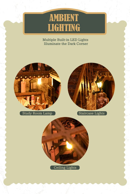 Scholar's Dream DIY Book Nook Kit - DIYative™