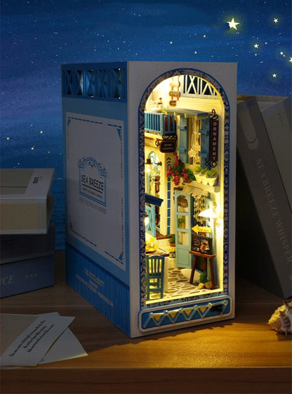 Sea Breeze Town DIY Book Nook Kit - DIYative™