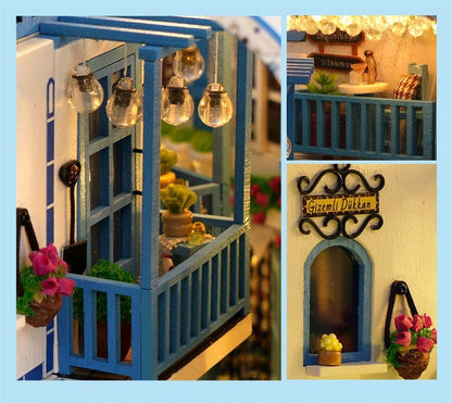 Sea Breeze Town DIY Book Nook Kit - DIYative™
