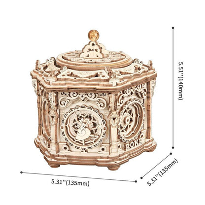 Secret Garden DIY Mechanical Music Box 3D Wooden Puzzle - DIYative™