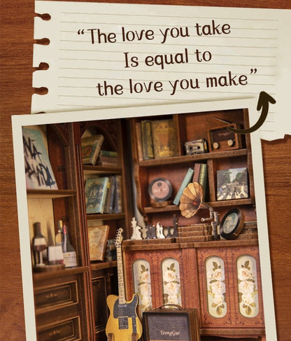 Secret Rhythm Music Space DIY Book Nook - DIYative™