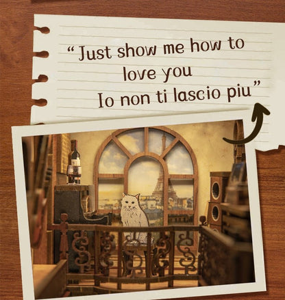 Secret Rhythm Music Space DIY Book Nook - DIYative™