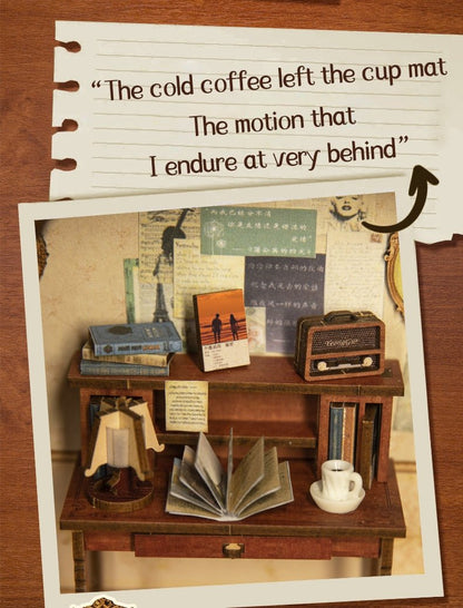 Secret Rhythm Music Space DIY Book Nook - DIYative™