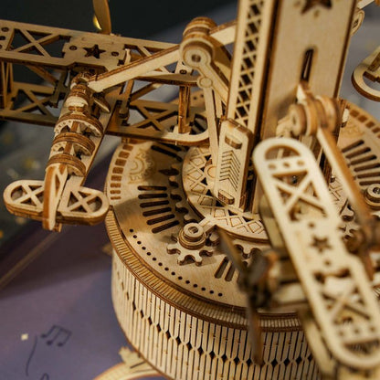 Starry Night Orrery Mechanical Music Box - DIYative™