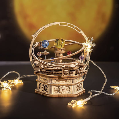 Starry Night Orrery Mechanical Music Box - DIYative™