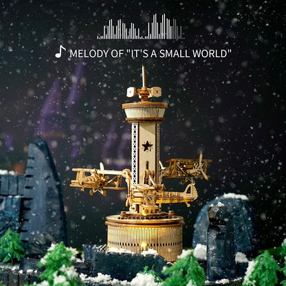 Starry Night Orrery Mechanical Music Box - DIYative™