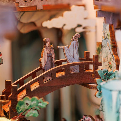 Su Dong Po's Poetic Journey DIY Book Nook - DIYative™