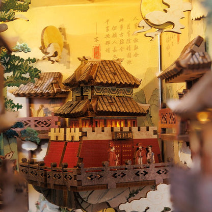 Su Dong Po's Poetic Journey DIY Book Nook - DIYative™