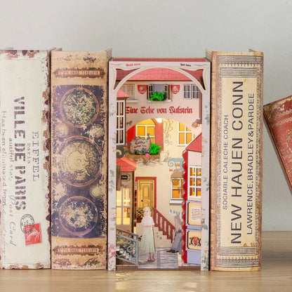 The Ancient City Of Flowers Book Nook 3D Wooden Puzzle - DIYative™