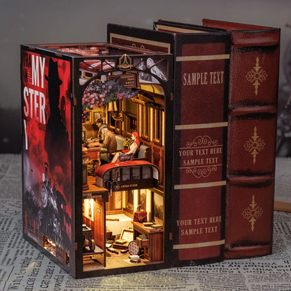 Train Mystery Case DIY Book Nook Kit - DIYative™