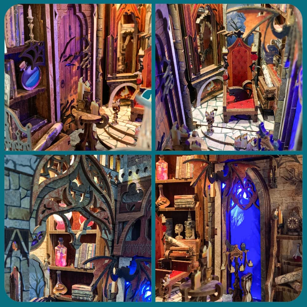 How to make a Fairy Castle Book Nook (in-depth tutorial!) 