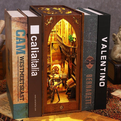 Vintage Eternal Library DIY Book Nook Kit - DIYative™