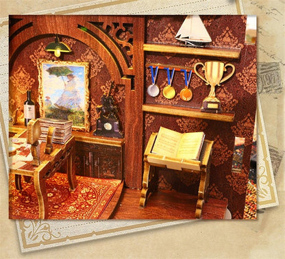 Vintage Eternal Library DIY Book Nook Kit - DIYative™