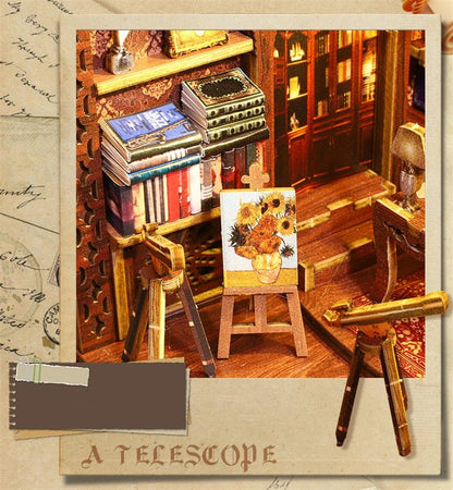 Vintage Eternal Library DIY Book Nook Kit - DIYative™